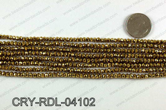 Angelic Crystals Rondels 4mm CRY-RDL-04102