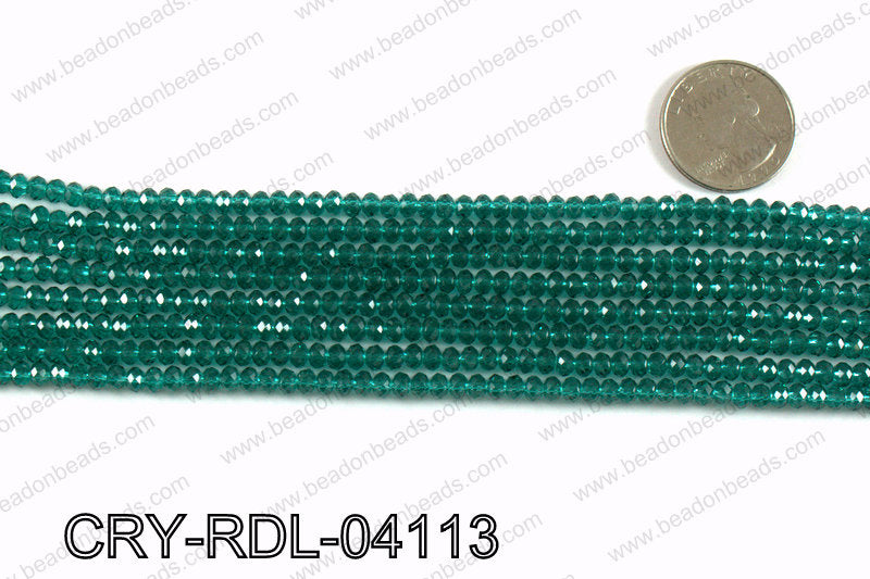 Angelic Crystals Rondels 4mm CRY-RDL-04113