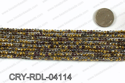 Angelic Crystals Rondels 4mm CRY-RDL-04114