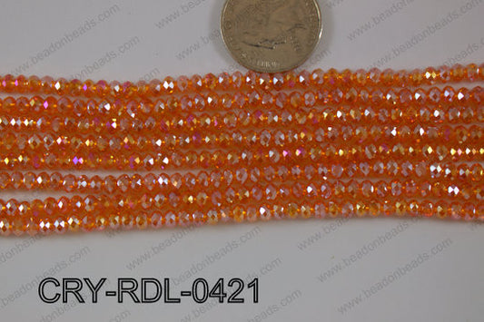 Crystal Rondel 4mm CRY-RDL-0421