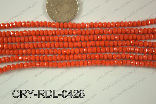 Crystal Rondel 4mm CRY-RDL-0428