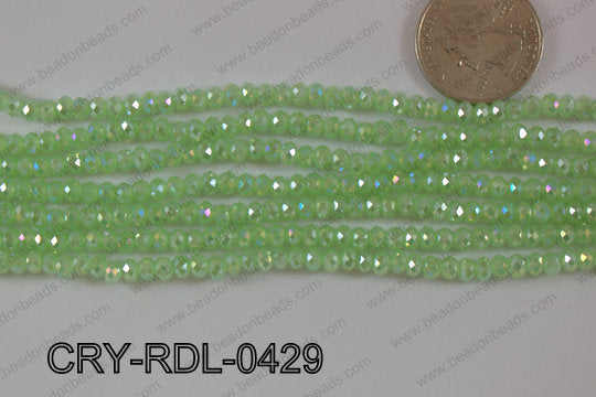 Crystal Rondel 4mm CRY-RDL-0429