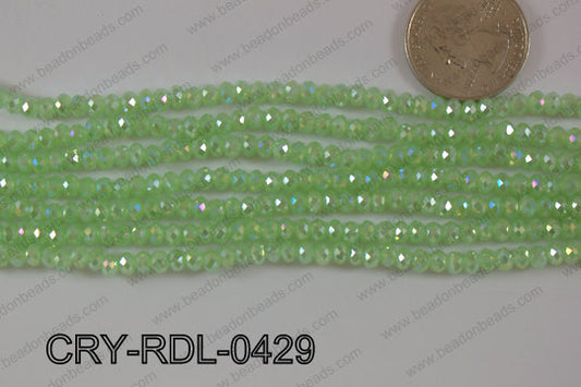 Crystal Rondel 4mm CRY-RDL-0429