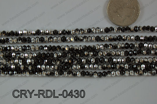 Crystal Rondel 4mm CRY-RDL-0430