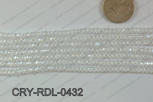 Crystal Rondel 4mm CRY-RDL-0432