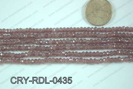 Crystal Rondel 4mm CRY-RDL-0435