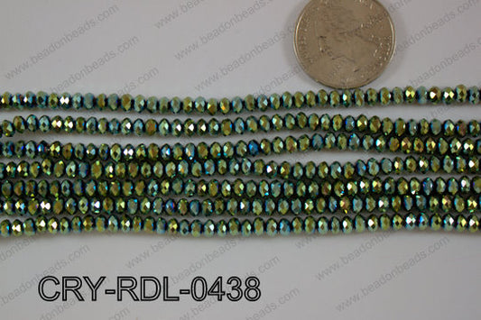 Crystal Rondel 4mm CRY-RDL-0438