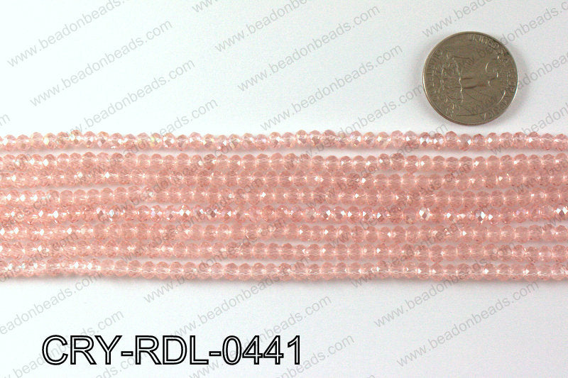 Angelic Crystals Rondels 4mm CRY-RDL-0441