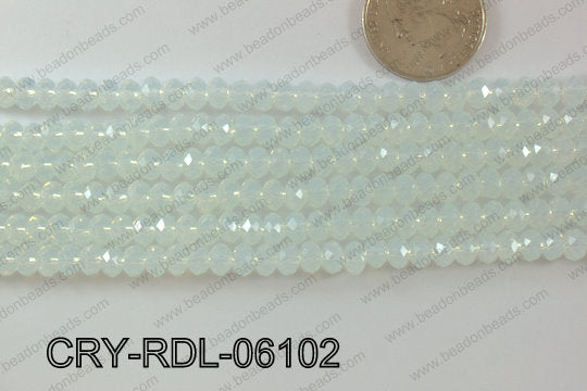 Crystal Rondel 6mm CRY-RDL-06102
