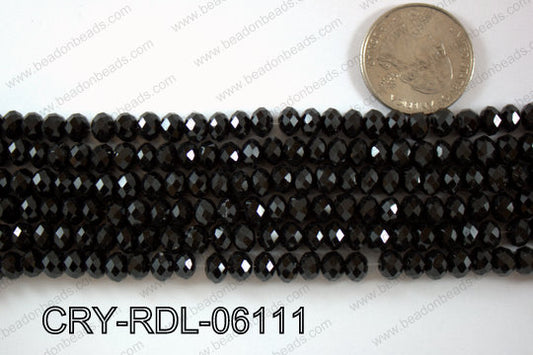 Crystal Rondel 6mm CRY-RDL-06111