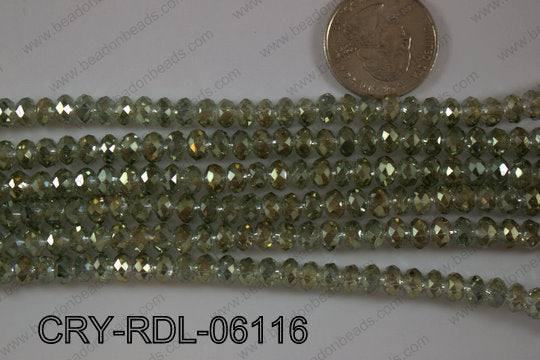 Crystal Rondel 6mm CRY-RDL-06116