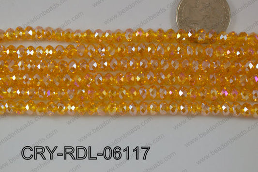 Crystal Rondel 6mm CRY-RDL-06117