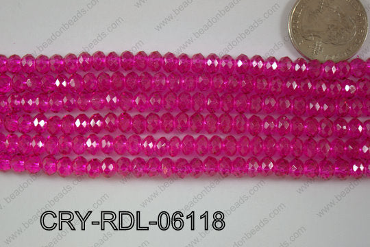 Crystal Rondel 6mm CRY-RDL-06118