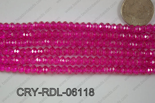 Crystal Rondel 6mm CRY-RDL-06118