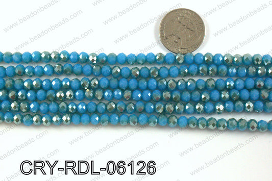Angelic crystal rondels 6mm CRY-RDL-06126