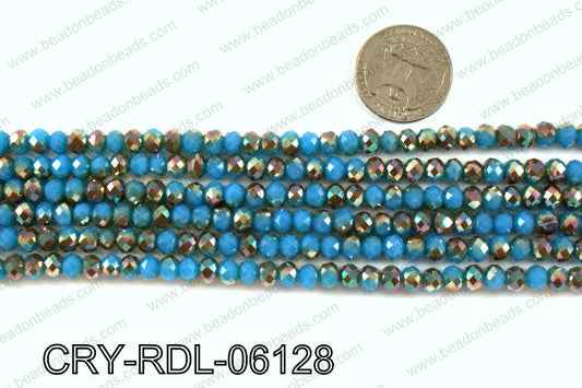 Angelic crystal rondels 6mm CRY-RDL-06128