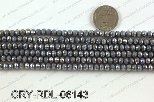 Angelic crystal rondels 6mm CRY-RDL-06143