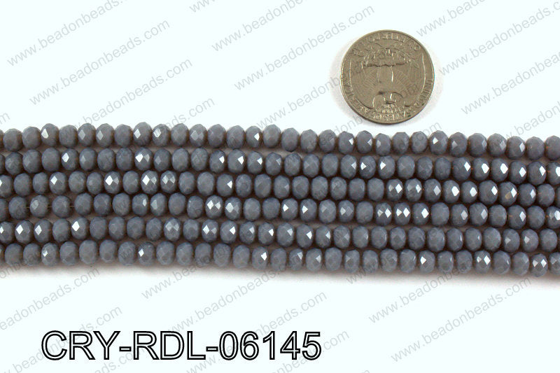 Angelic crystal rondels 6mm CRY-RDL-06145