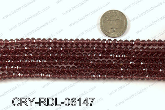 Angelic crystal rondels 6mm CRY-RDL-06147