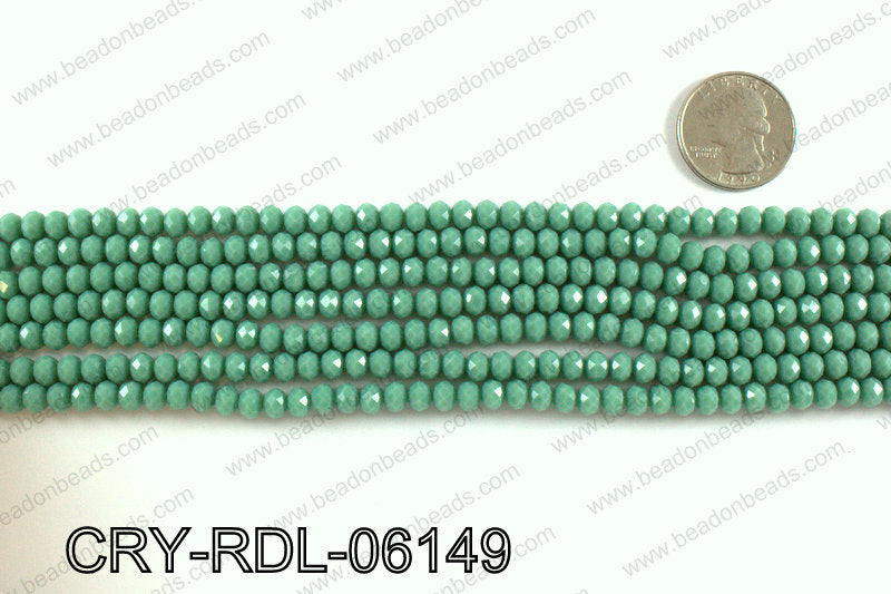 Angelic crystal rondels 6mm CRY-RDL-06149