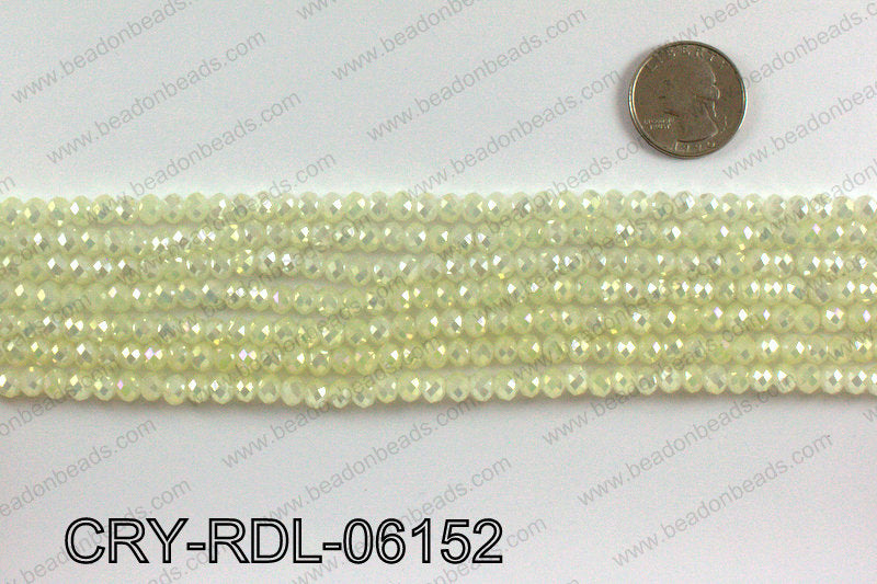 Angelic crystal rondels 6mm CRY-RDL-06152