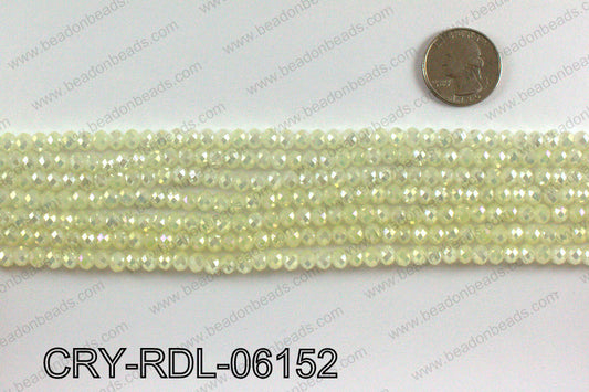 Angelic crystal rondels 6mm CRY-RDL-06152