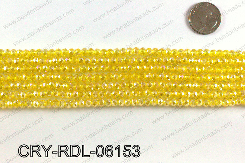 Angelic crystal rondels 6mm CRY-RDL-06153