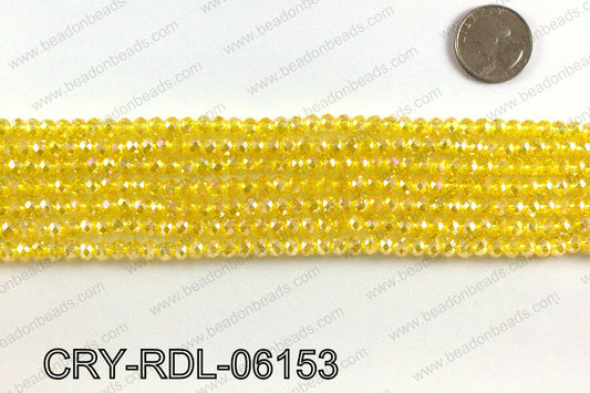 Angelic crystal rondels 6mm CRY-RDL-06153