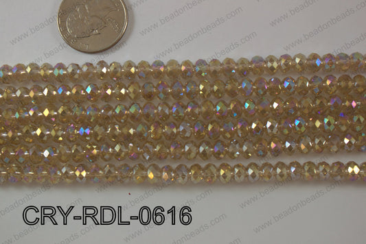 Angelic Crystals Rondels 6mm CRY-RDL-0616