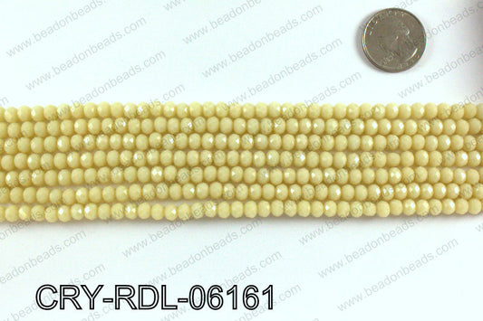 Angelic crystal rondels 6mm CRY-RDL-06161