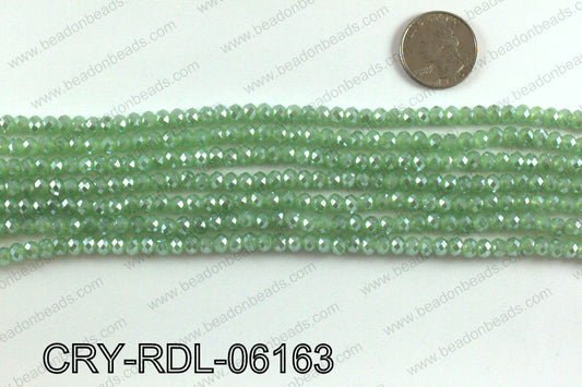 Angelic crystal rondels 6mm CRY-RDL-06163