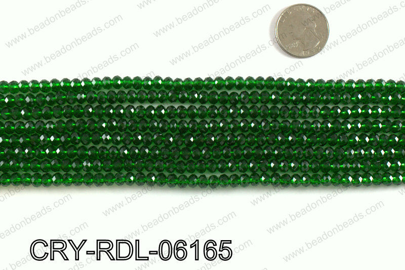 Angelic crystal rondels 6mm CRY-RDL-06165