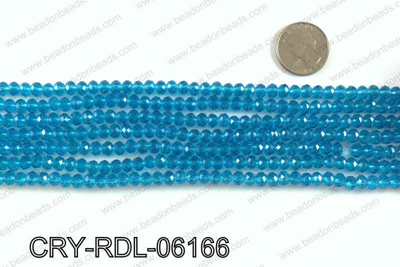 Angelic crystal rondels 6mm CRY-RDL-06166