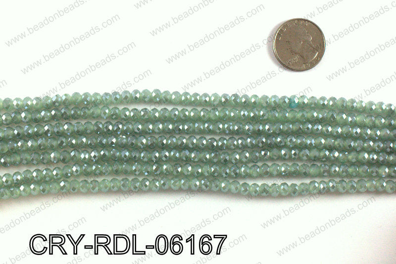 Angelic crystal rondels 6mm CRY-RDL-06167