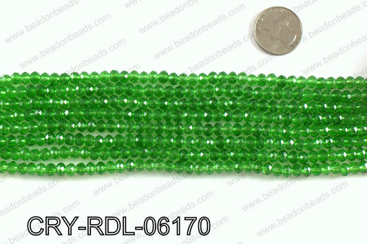 Angelic crystal rondels 6mm CRY-RDL-06170