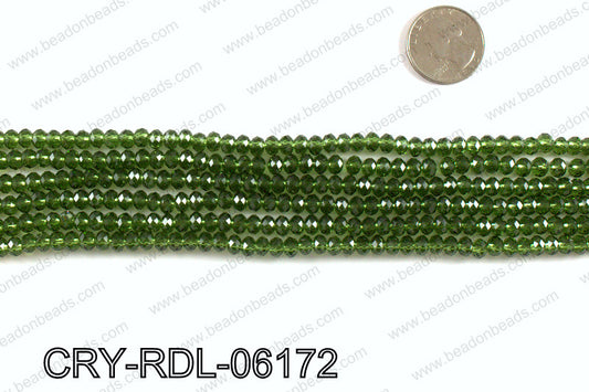 Angelic crystal rondels 6mm CRY-RDL-06172