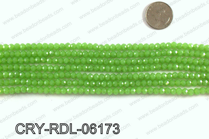 Angelic crystal rondels 6mm CRY-RDL-06173