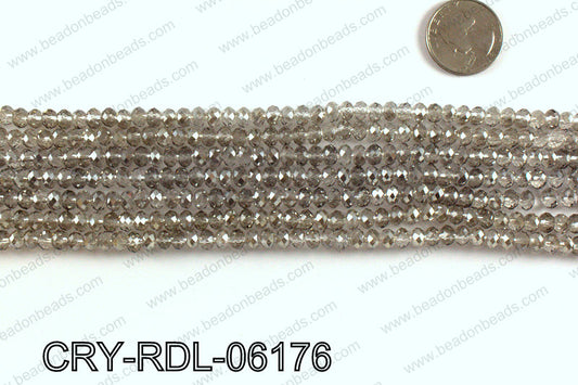 Angelic crystal rondels 6mm CRY-RDL-06176