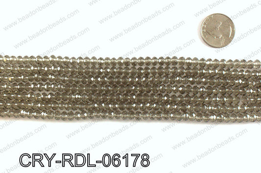 Angelic crystal rondels 6mm CRY-RDL-06178