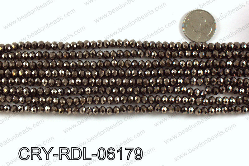 Angelic crystal rondels 6mm CRY-RDL-06179