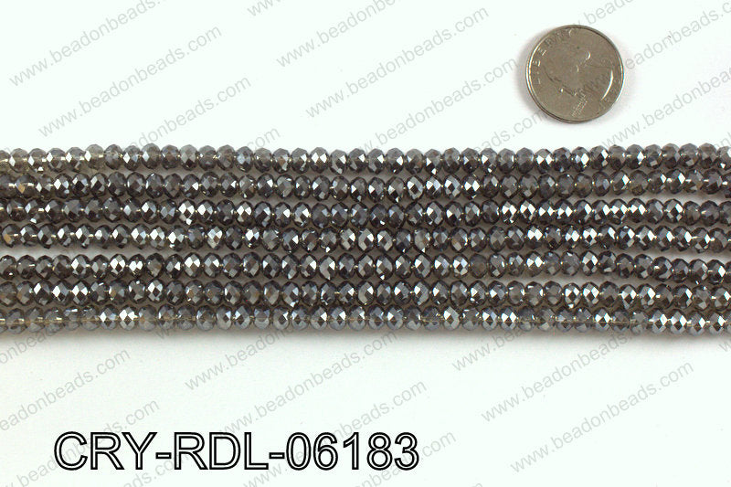 Angelic crystal rondels 6mm CRY-RDL-06183