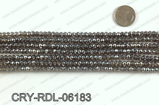 Angelic crystal rondels 6mm CRY-RDL-06183