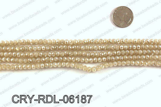 Angelic crystal rondels 6mm CRY-RDL-06187