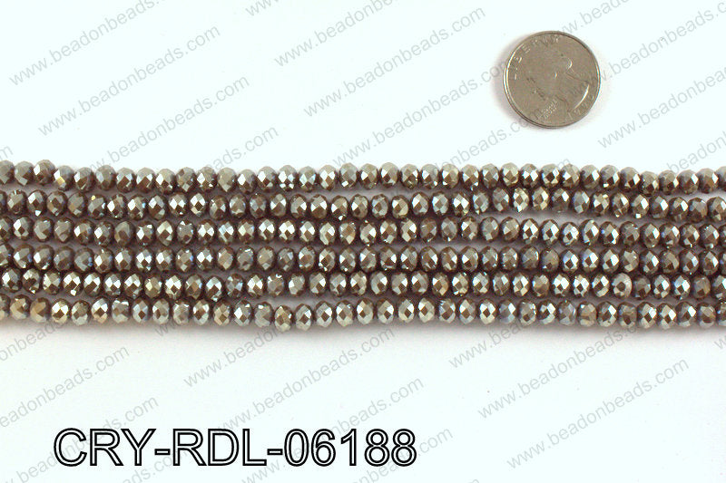 Angelic crystal rondels 6mm CRY-RDL-06188