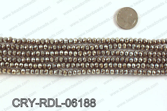 Angelic crystal rondels 6mm CRY-RDL-06188