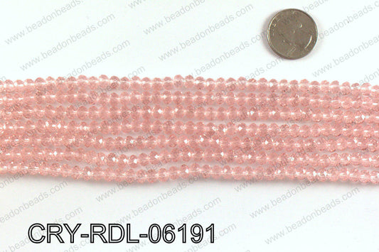 Angelic crystal rondels 6mm CRY-RDL-06191