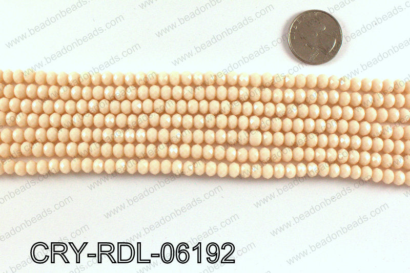 Angelic crystal rondels 6mm CRY-RDL-06192