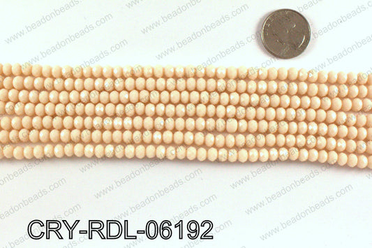 Angelic crystal rondels 6mm CRY-RDL-06192
