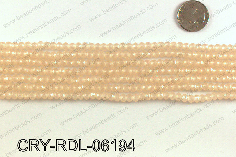 Angelic crystal rondels 6mm CRY-RDL-06194