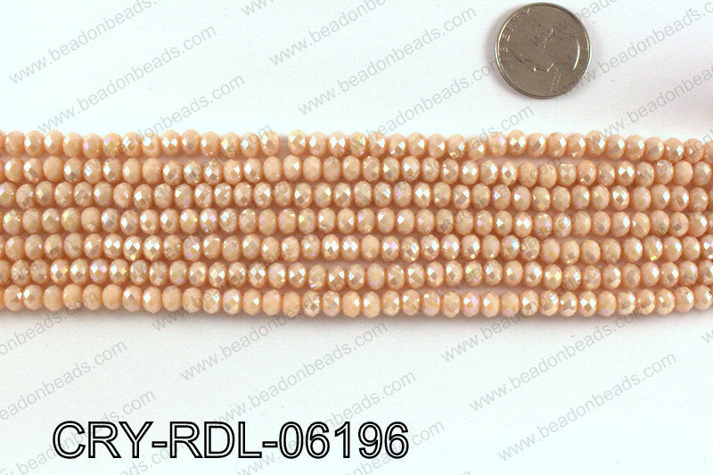 Angelic crystal rondels 6mm CRY-RDL-06196